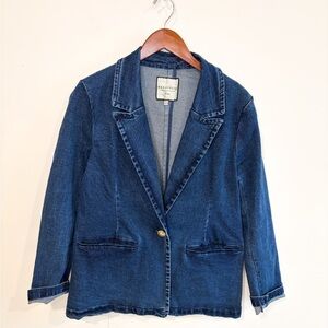 Bagatelle Collection Women’s Denim Blazer Size XL